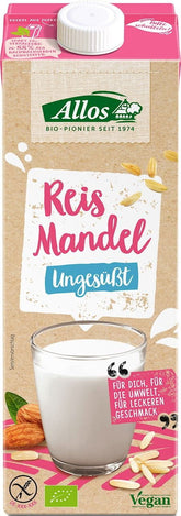 Boisson au riz et aux amandes sans gluten BIO 1000 ml - ALLOS